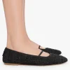 Swan ballet flats