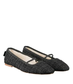 Swan ballet flats